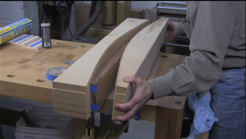VIDEO: Making Curved Parts with Bent Laminations