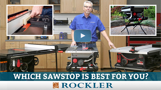 Choosing SawStop Saw