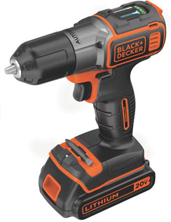 Black + Decker 20V MAX* AutoSense Drill