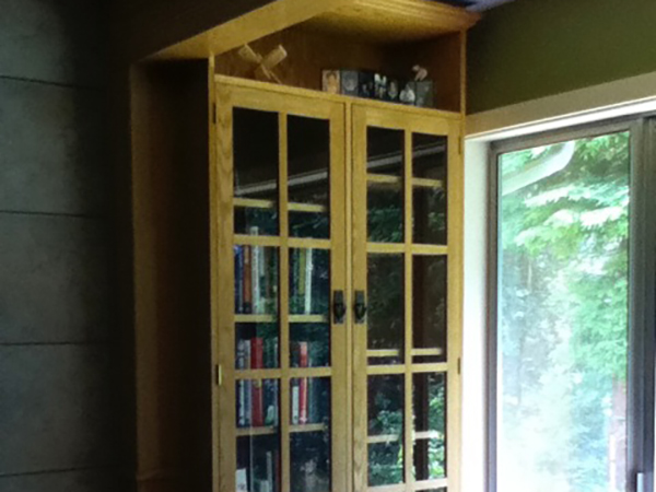 Bookcase with a Hidden Compartment