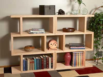 The Modular Bookcases from our December 2009 print edition.