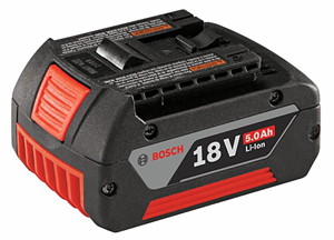 Bosch Ups Capacity with New 5 Amp-hour Battery Pack