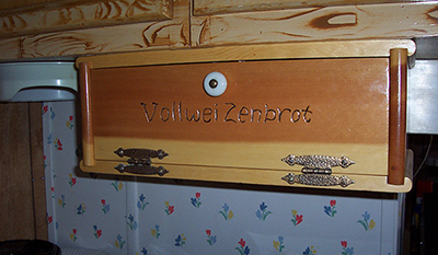 Under Cupboard Breadbox