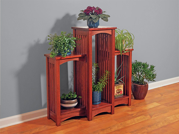 PROJECT: Breakfront Plant Stand