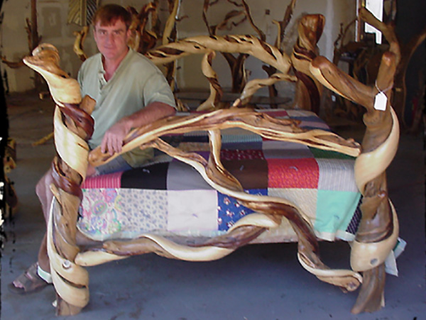 Unwanted Juniper Trees Turn into Highly Desirable Furniture