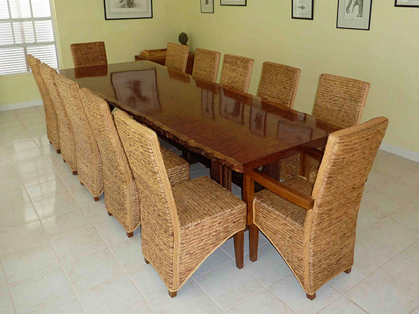 Bubinga Dining Table
