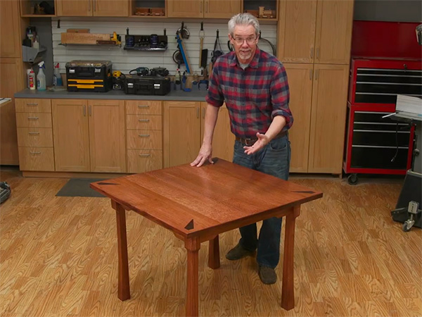 VIDEO: Building a Compact Dining Table