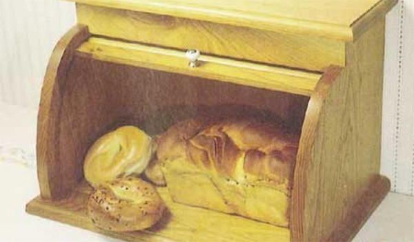Tambour topped breadbox