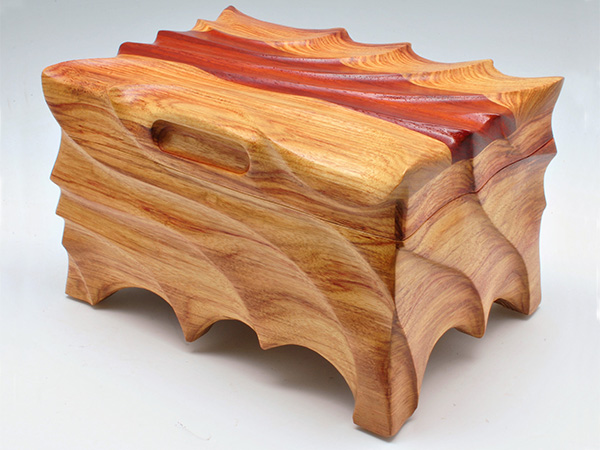 Canarywood & Padauk Jewelry Box