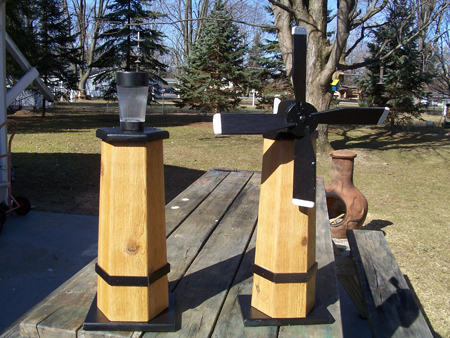 Cedar Lighthouse and Windmill - Woodworking | Blog ...