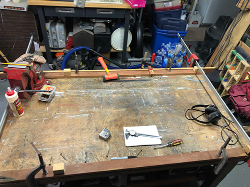 Workbench without benchtop