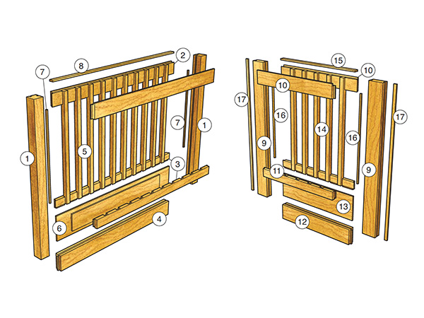 Cherry Dog Kennel Drawings