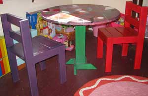 Child’s Table and Chairs