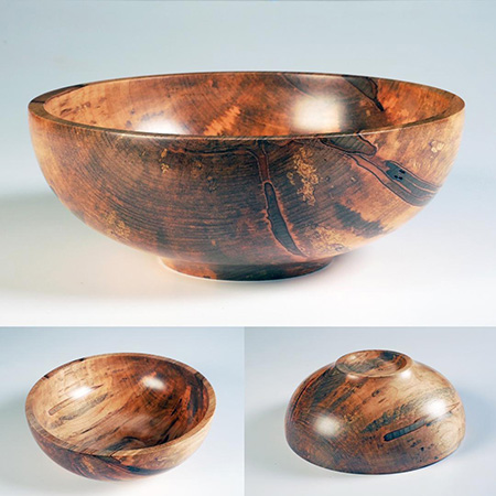Bowl turned by Chris Marshall