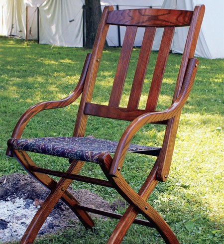 Full-size Pattern for the Civil War Officer’s Chair