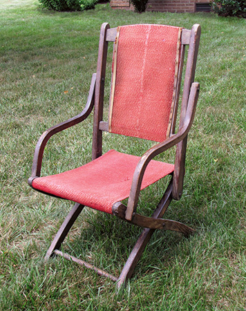 Sample civil war era chair