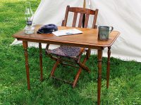 Civil War-era officer's desk