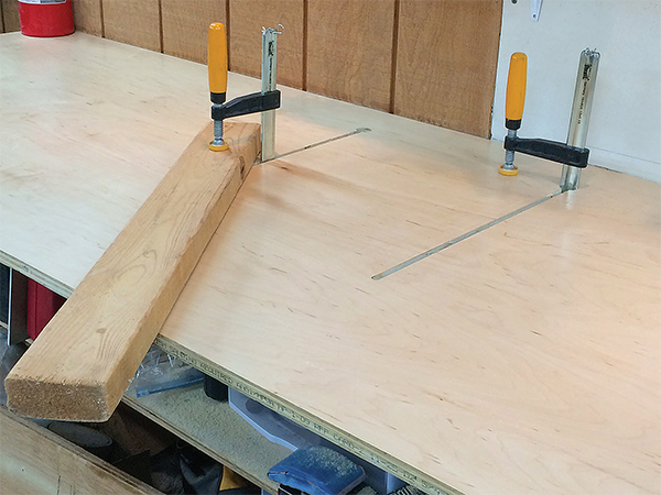 Clamp Slots Take the Place of Bench Dogs - Woodworking 