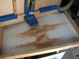 Cleaning Pocket Hole Joinery