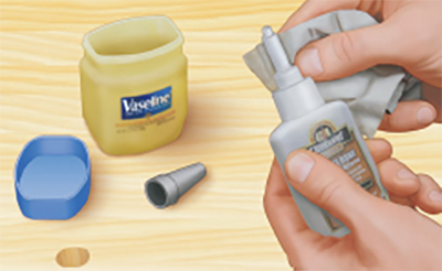 Tip-top Tip for Keeping Glue Tips Cleaner