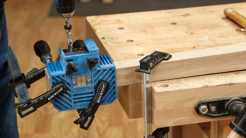 Cutting joinery with Rockler Beadlock jig
