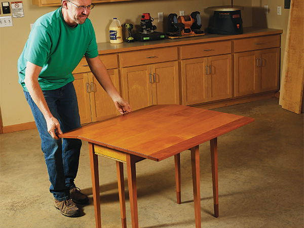 PROJECT: Compact Drop-Leaf Table