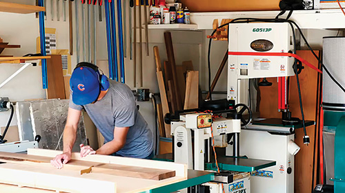 Cutting oversized parts for drawer construction