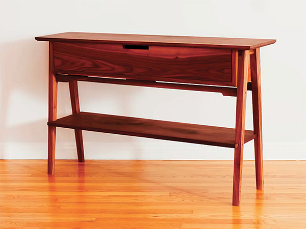 PROJECT: Contemporary Hall Table - Woodworking | Blog 