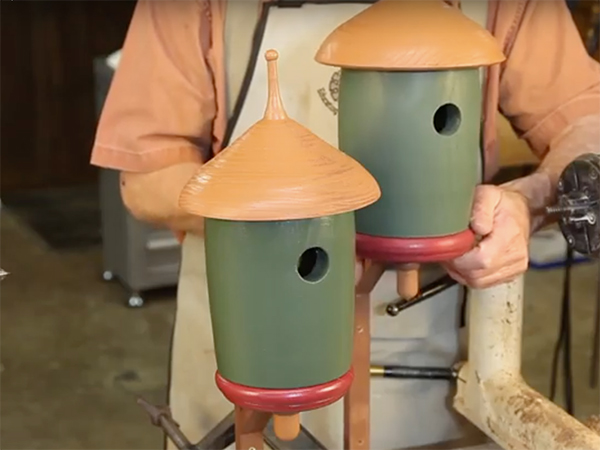 VIDEO and Patterns: Making a Coopered Birdhouse