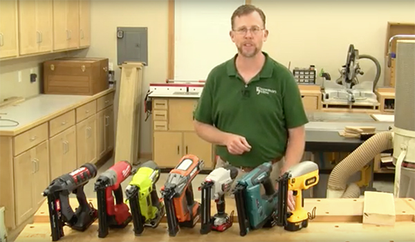 Test 18-gauge Cordless Brad Nailers