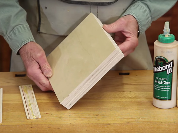 VIDEO: How to Laminate Plywood to Create Thicker Pieces