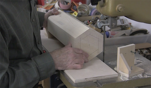 Making a Hexagon Tapered Column