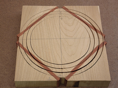 Scroll saw bowl cutting pattern