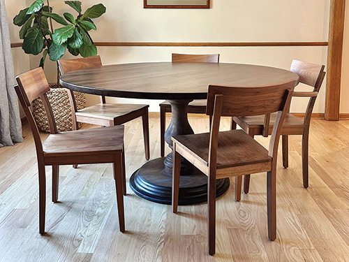 Dan Wellens Tulip inspired dining table