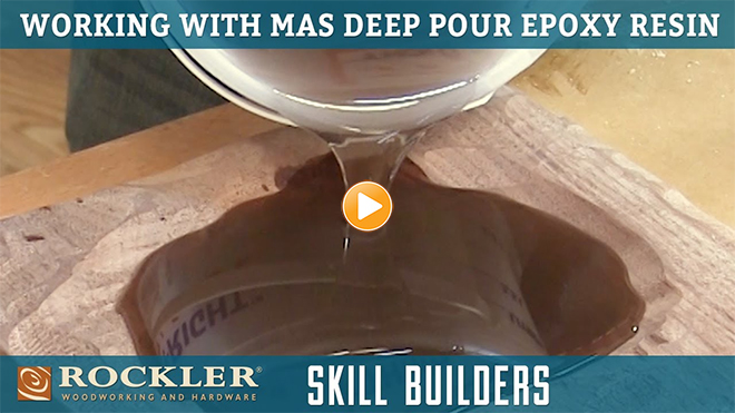 How to use Deep Pour epoxy