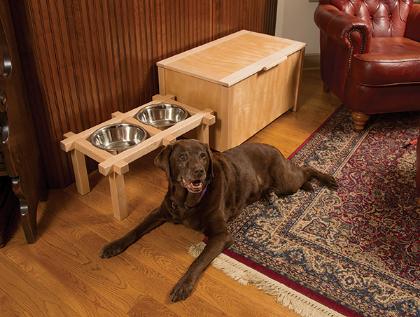 PROJECT: Making a Dog Food Station - Woodworking, Blog, Videos, Plans