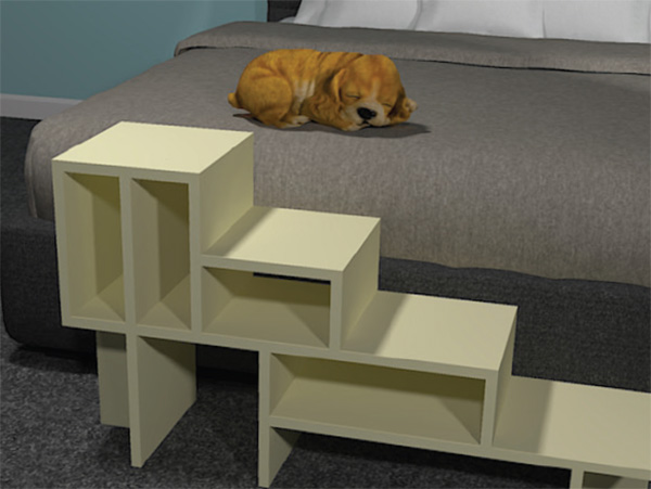 Bed Height Dog Stairs Drawings