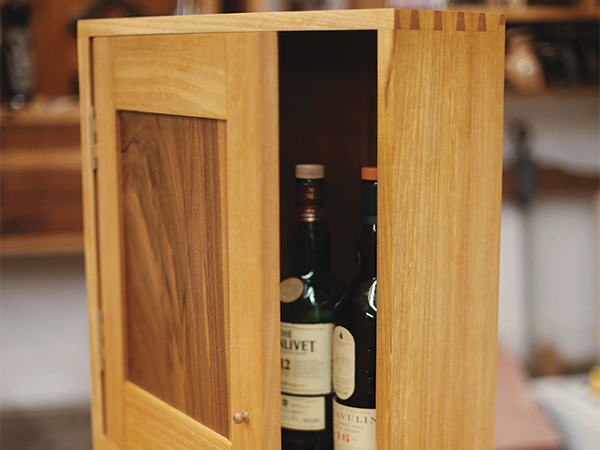 Project Dovetailed Whiskey Cabinet Woodworking Blog Videos