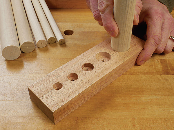 No-measuring Dowel Center Finder