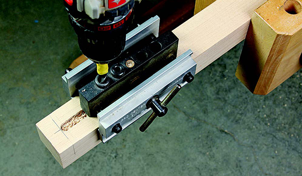 Doweling Jig Makes Great Mortises