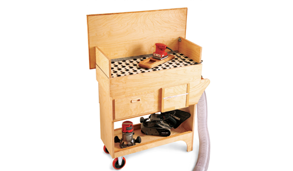 How to Build a Downdraft Sanding Cart