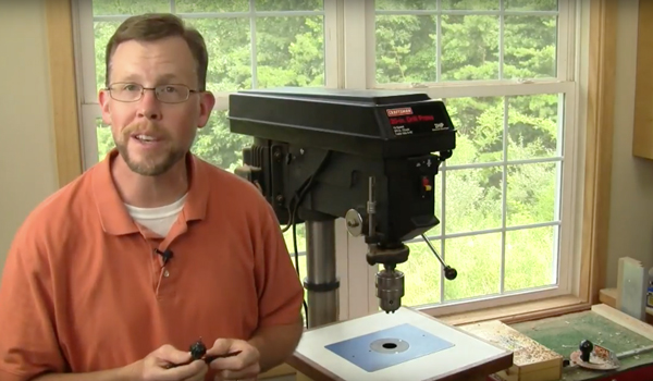 Never Lose Your Drill Press Chuck Key