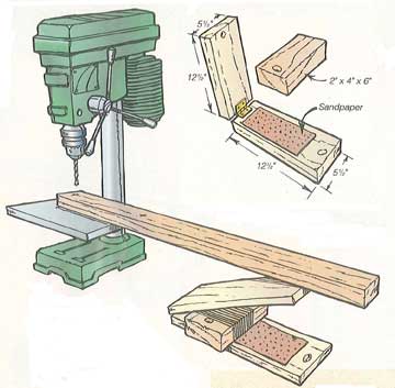 Drill Press Support - Woodworking Blog Videos Plans ...