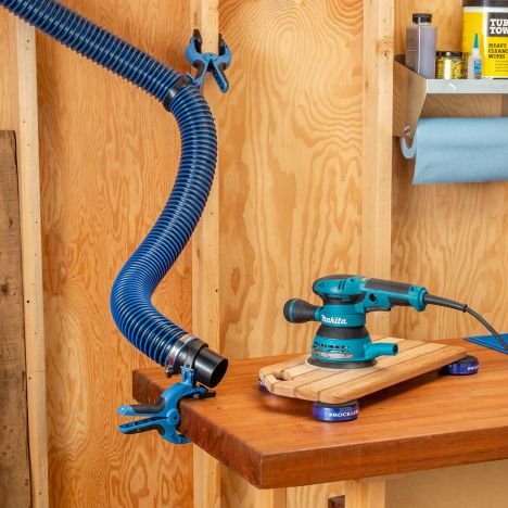 Rockler dust right hose clamps