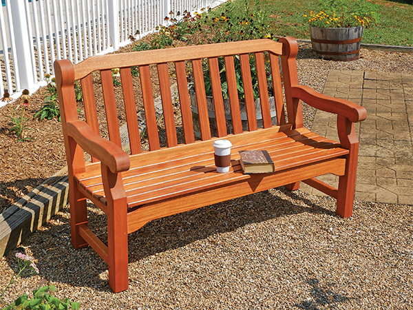 PROJECT: English Garden Bench