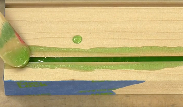 How to Make a Picture Frame with Epoxy Inlay Detail