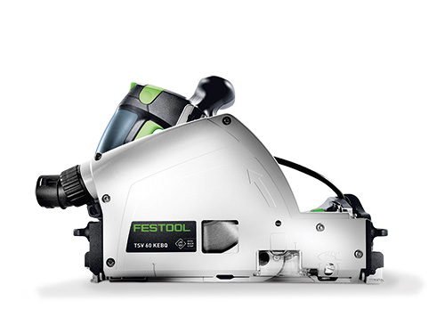 Side profile of Festool TSV 60 track saw