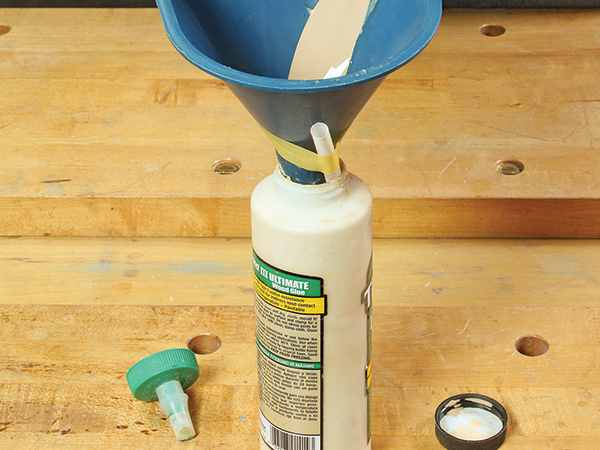 Fill Glue Bottles Easily - Woodworking, Blog, Videos, Plans