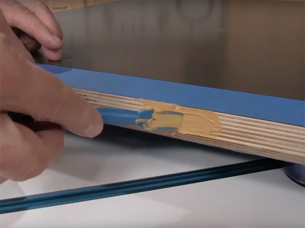 How to Fill Exposed Plywood Edges to Match Finished Wood
