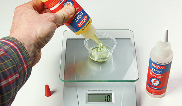Using a Food Scale for Measuring Epoxy Ratios